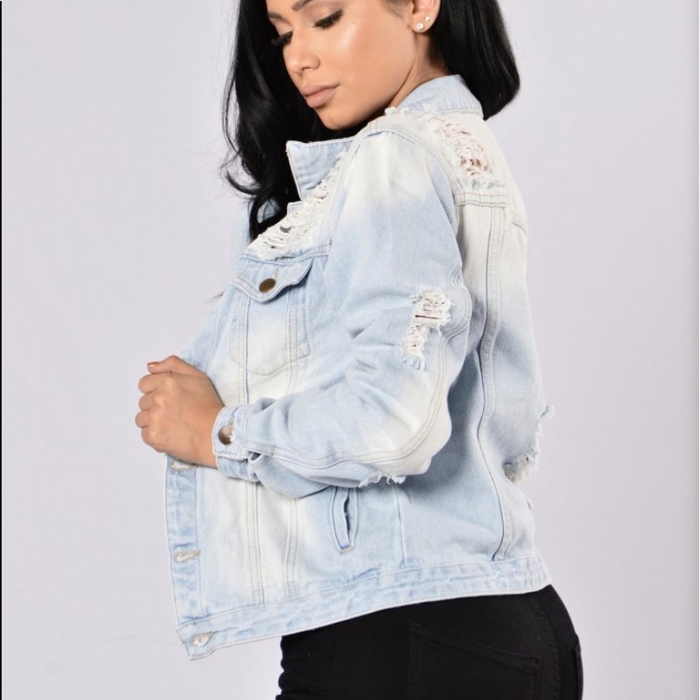 Fashion Nova Iconic Denim Jacket